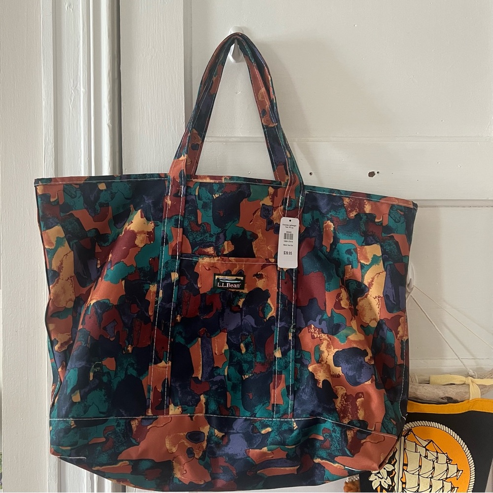 ✨ NEW LLBEAN Everyday Lightweight Tote Print Large ✨